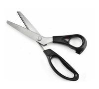 Zig Zag Sewing Scissor Dressmaking Tailor Handicraft Fabric Pinking Shears Cut