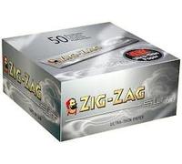 zig zag silver king size slim rolling papers 50 booklets by makbros by Zig Zag