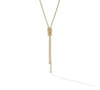 Zig Zag Stax™ Y Necklace in 18ct Yellow Gold with Diamonds