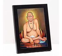 zig zag Swami Samarth Photo Frame For Wall / Table Size Small ( 6 x 8 inches, Acrylic Glass)