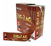 Zig-Zag Unbleached Kingsize Rolling Papers By Zigzag (10 x Booklets)