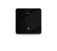 Zigbee Smart Light Switch, Black Touch Screen Panel with DIY Name Display, Motion Sensor, RGB Back-Light, Neutral Wire Required, Work with Alexa/Google Home/Tuya/Smart Life APP (1 Gang 1 Way)