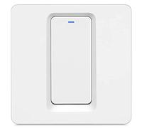 Zigbee Smart Light Switch UK/EU | Neutral Wire Required | 1 Gang | Zigbee 3.0 | Works with Home Assistant, Zigbee2MQTT, Alexa, Google Home | WHITE (EUK01WZI)