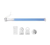 Zigbee Smart Roller Shade Motor with Solar Panel, APP/Voice Control, Timer, Rechargeable Battery, for Home Automation, Compatible with Alexa, Google Home, Smartthings (Motor with1 Channel Remote)