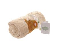 Ziggle Baby Blanket Highland Cow Beige Ziggle Beige