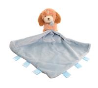 Ziggle Baby Comforter for Newborns | Soft Cockapoo Puppy Baby Plush Comfort Blanket Toy | Newborn Essentials and Small Dog Blanket Gift | New Baby Boy or Girl Gift Idea | Eco Friendly | 30x30cm