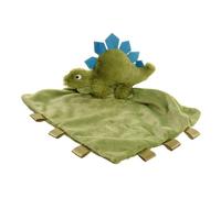 Ziggle Baby Comforter for Newborns | Soft Dinosaur Baby Plush Blanket Toy for Kids | Newborn Essentials and Dinosaur Gift | New Baby Boy or Girl Gift Idea | Eco Friendly | 30x30cm