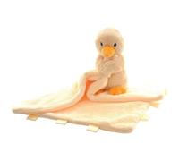 Ziggle Baby Comforter for Newborns | Soft Duck Baby Plush Blanket Toy | Newborn Essentials and Duck Blanket Gift | New Baby Boy or Girl Gift Idea | Eco Friendly | 30x30cm