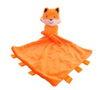 Ziggle Baby Comforter for Newborns | Soft Fox Baby Plush Comforter Blanket Toy | Newborn Essentials and Fox Blanket Gift | New Baby Boy or Girl Gift Idea | Eco Friendly | 30x30cm