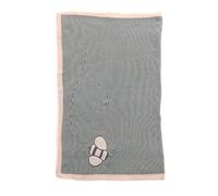Ziggle Baby Cotton Blanket | Soft, Breathable & Durable for Travel, Stroller, Nursery & Nap Time. Ideal Newborn Gift