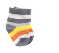 Ziggle Baby Socks 4 Pack | Stay-On Non-Slip Grip for Little Wrigglers | Soft Premium Cotton for Newborns 0-18 Months | Adorable Styles for Happy Tiny Toes