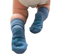 Ziggle Baby Socks 4 Pack | Stay-On Non-Slip Grip for Little Wrigglers | Soft Premium Cotton for Newborns 0-18 Months | Adorable Styles for Happy Tiny Toes