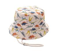 Ziggle Baby & Toddler Sun Hat - Boys Girls Summer Bucket Hat with Adjustable Chin Strap, Lightweight, Breathable, Perfect for Travel, Outdoor Play and Beach Trips