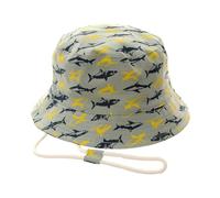 Ziggle Baby & Toddler Sun Hat - Boys Girls Summer Bucket Hat with Adjustable Chin Strap, Lightweight, Breathable, Perfect for Travel, Outdoor Play and Beach Trips