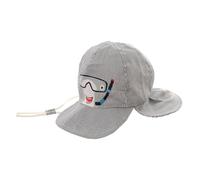 Ziggle Baby & Toddler Sun Hat - Boys Girls Summer Bucket Hat with Adjustable Chin Strap, Lightweight, Breathable, Perfect for Travel, Outdoor Play and Beach Trips