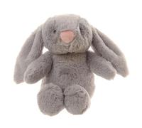 Ziggle Baby Toy - Bunny Teddy for New Born - Soft Plush Toy for Girl or Boy - Recycled Eco Friendly Newborn Gift - Small Bunny Soft Toy- 17cm