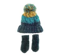 Ziggle Cosy Wool Baby Hat & Mittens Set | Soft & Warm Winter Hat & Mitts for Newborns & Toddlers 0-24 Months | UK Designed, Breathable, Gentle on Skin
