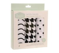 Ziggle Muslin Cloths for Baby, Luxury Large Muslin Squares 25x25 | Thick, Absorbent & Breathable Cotton | Newborn Essentials & Baby Muslins Blanket Gift
