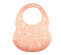 Ziggle Premium Silicone Baby Bib - Waterproof, Soft & Adjustable - BPA Free, Easy Clean, Mess-Free Feeding - Ideal for Babies & Toddlers - Unisex Design, Durable & Comfortable