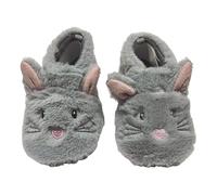 Ziggle Unisex Baby Animal Slippers for Infants & Toddlers 6-24 Months | Soft Sole Non-Slip Cozy House Shoes for Boys Girls | Cute Character Booties for First Walkers