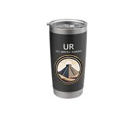 Ziggurat of Ur Ancient Sumer History Stainless Steel Insulated Tumbler
