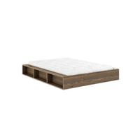 Ziggy Bed with Storage Bois foncé one size