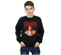 Ziggy Stardust Sweatshirt David Bowie Black 12-13 Years