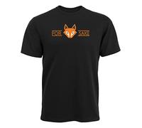 Ziggy Tee for Fox Sake T-Shirt, Black, XX-Large