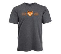 Ziggy Tee for Fox Sake T-Shirt, Grey, Small