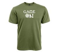 Ziggy Tee Game On - DND Dice T-Shirt - Green, XXL, Green, XX-Large