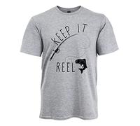 Ziggy Tee Keep It Reel T-Shirt, Sport Grey, Large