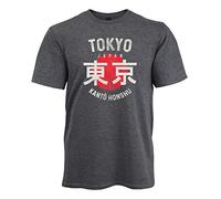 Ziggy Tee Tokyo Japan T-Shirt, Grey, XX-Large