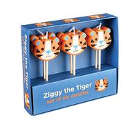 Ziggy The Tiger Party Candles | kids children birthday party accessories