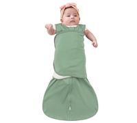 ZIGJOY Swaddle Sleeping Bag 0-6 Months 1 Tog Cotton Baby Swaddle Blanket