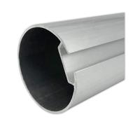 Zignito 38mm Roller Blind Aluminium Tube Suitable for 25-28mm Roller Blind Electric Motor (195cm_38mm_Tube_Pack of 2)