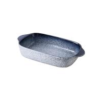ZIGUIhsou-11 Ceramic Baking Dish 700ML Cheese Baked Rice Tray Household Ceramic Baking Oven Microwave Oven Baking Tray Kitchen Utensils Casserole Dish Porcelain(Blue)