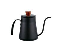 ZIGUIhsou-11 Coffee Drip Kettles Hand Brewing Coffee Pot Hanging Ear 304 Stainless Steel Household Long Spout Pot 400ml Anti-scald Handle Fine Mouth Pot