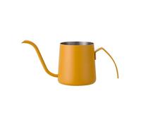 ZIGUIhsou-11 Coffee Drip Kettles Mini Hand Brew Coffee Pot 304 Stainless Steel Hanging Ear Long Spout Pot Small Coffee Utensils Household Kettle(Orange)