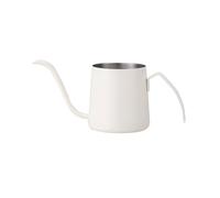 ZIGUIhsou-11 Coffee Drip Kettles Mini Hand Brew Coffee Pot 304 Stainless Steel Hanging Ear Long Spout Pot Small Coffee Utensils Household Kettle(White)