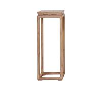 ZIGUIhsou-11 Plant Stand Simple Wood Bonsai Base, Chinese Plant Shelves High Leg for Living Room Balcony