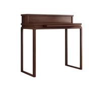 ZIGUIhsou-11 Shrine Altar Table Modern Home Chinese Style Incense Tribute Table, Black Walnut High Low Altar Buddha(Small)