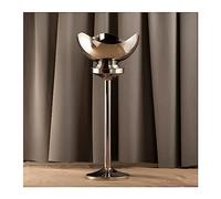 ZIGUIhsou-11 Stainless Steel Ice Bucket with Stand Indoor and Outdoor Cooler Cellar Bucket Beverage Stand for Kitchen Bar Beverage Tub(Silver)