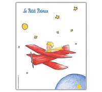 ZigZag Editions Poster offset The Little Prince in his plane (18x24cm)
