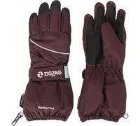 ZigZag Kids Kempston Glove w/dropliner Colour: HUCKLEBERRY, Size: 4-6