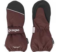 ZigZag Kids Shildon Waterproof Mittens Colour: HUCKLEBERRY, Size: 4-6
