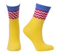 Zigzag Pattern Cute Socks/Funky Socks/Fun Socks/Novelty Socks/Gift Socks/Unisex Socks/Colourful Socks