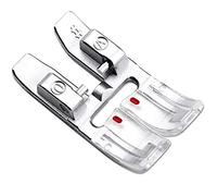 ZIGZAGSTORM 820244096 98-694828-00 Snap On 9mm Zig Zag Presser Foot with IDT for Pfaff Group G,J,K Sewing Machine ALT:98-694828-00,820773-096 - 820244096
