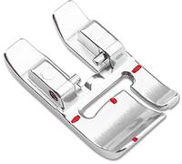 ZIGZAGSTORM 820676096 Bi-Level Topstitch Presser Foot for Pfaff Group D,E,J,G,K with IDT Sewing Machine 820676096
