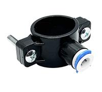 ZIGZAGSTORM Drain Saddle Valve with 3/8 inch Connector for Under-Sink Reverse Osmosis System Water System Made in Taiwan