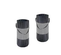 ZIHDKE 2pcs Boat Trash Can Mesh Garbage Bag 600D Oxford Container for Boats